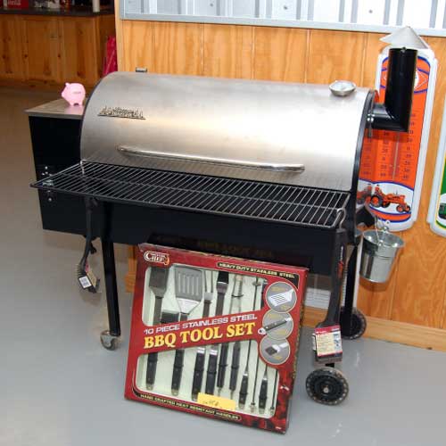 Grill and accessories